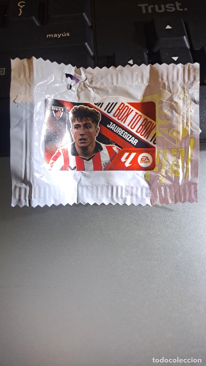 Coleccionismo cromos antiguos: CROMO JAUREGIZAR BOX TO BOX ATHLETIC CLUB DE BILBAO CHICLE LIGA 2026 2027 26 27 ESTE PANINI NUNCA PE
