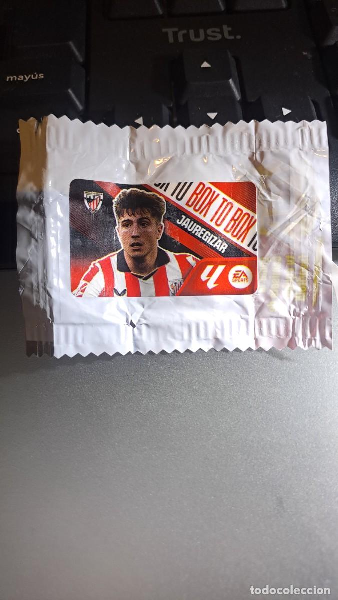 Coleccionismo cromos antiguos: CROMO JAUREGIZAR BOX TO BOX ATHLETIC CLUB DE BILBAO CHICLE LIGA 2026 2027 26 27 ESTE PANINI NUNCA PE