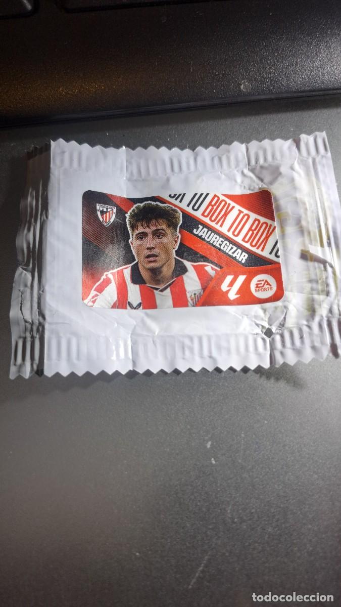 Coleccionismo cromos antiguos: CROMO JAUREGIZAR BOX TO BOX ATHLETIC CLUB DE BILBAO CHICLE LIGA 2026 2027 26 27 ESTE PANINI NUNCA PE