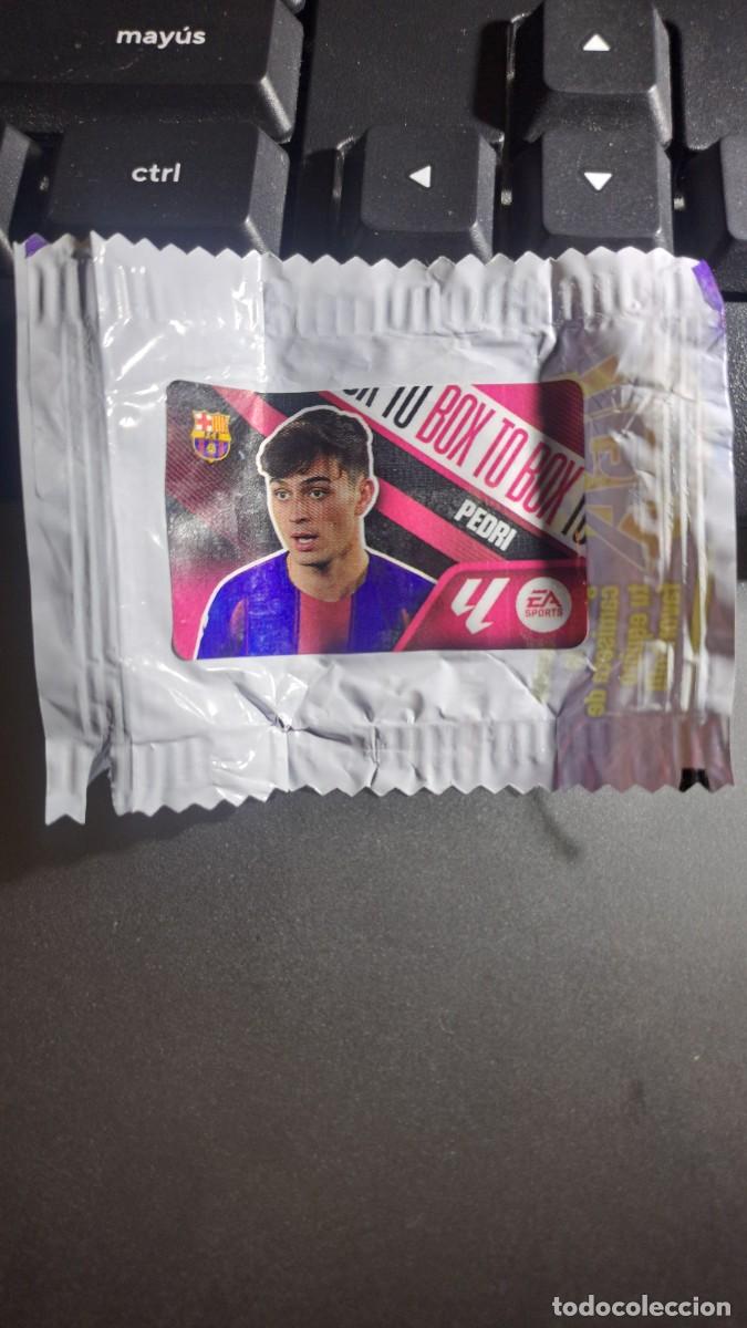 Coleccionismo cromos antiguos: CROMO PEDRI BOX TO BOX BARCELONA CHICLE LIGA 2026 2027 26 27 ESTE PANINI NUNCA PEGADO