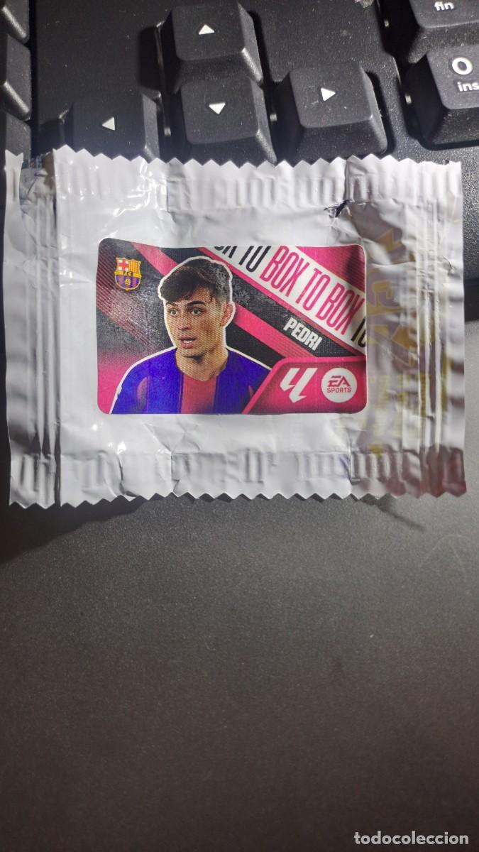 Coleccionismo cromos antiguos: CROMO PEDRI BOX TO BOX BARCELONA CHICLE LIGA 2026 2027 26 27 ESTE PANINI NUNCA PEGADO