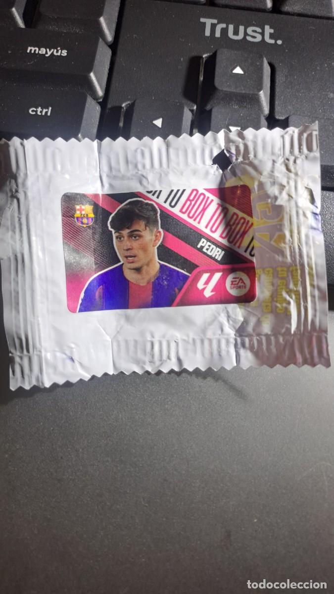 Coleccionismo cromos antiguos: CROMO PEDRI BOX TO BOX BARCELONA CHICLE LIGA 2026 2027 26 27 ESTE PANINI NUNCA PEGADO