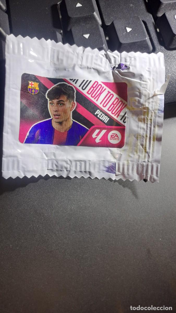 Coleccionismo cromos antiguos: CROMO PEDRI BOX TO BOX BARCELONA CHICLE LIGA 2026 2027 26 27 ESTE PANINI NUNCA PEGADO