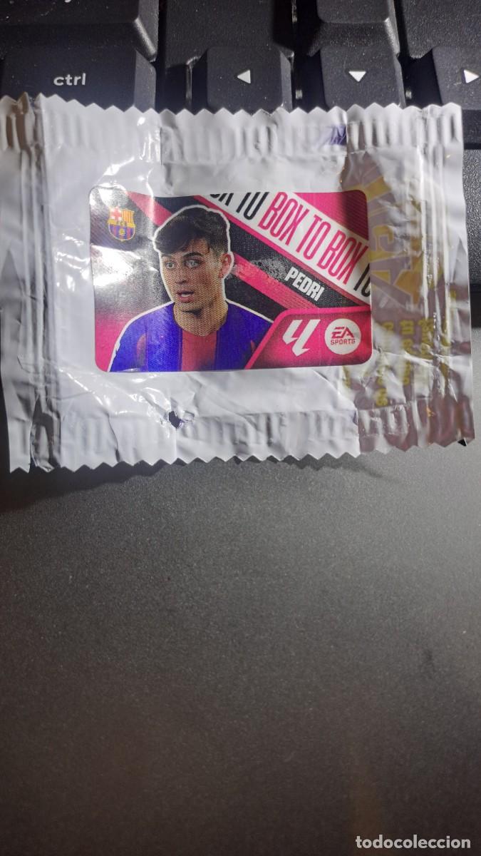 Coleccionismo cromos antiguos: CROMO PEDRI BOX TO BOX BARCELONA CHICLE LIGA 2026 2027 26 27 ESTE PANINI NUNCA PEGADO