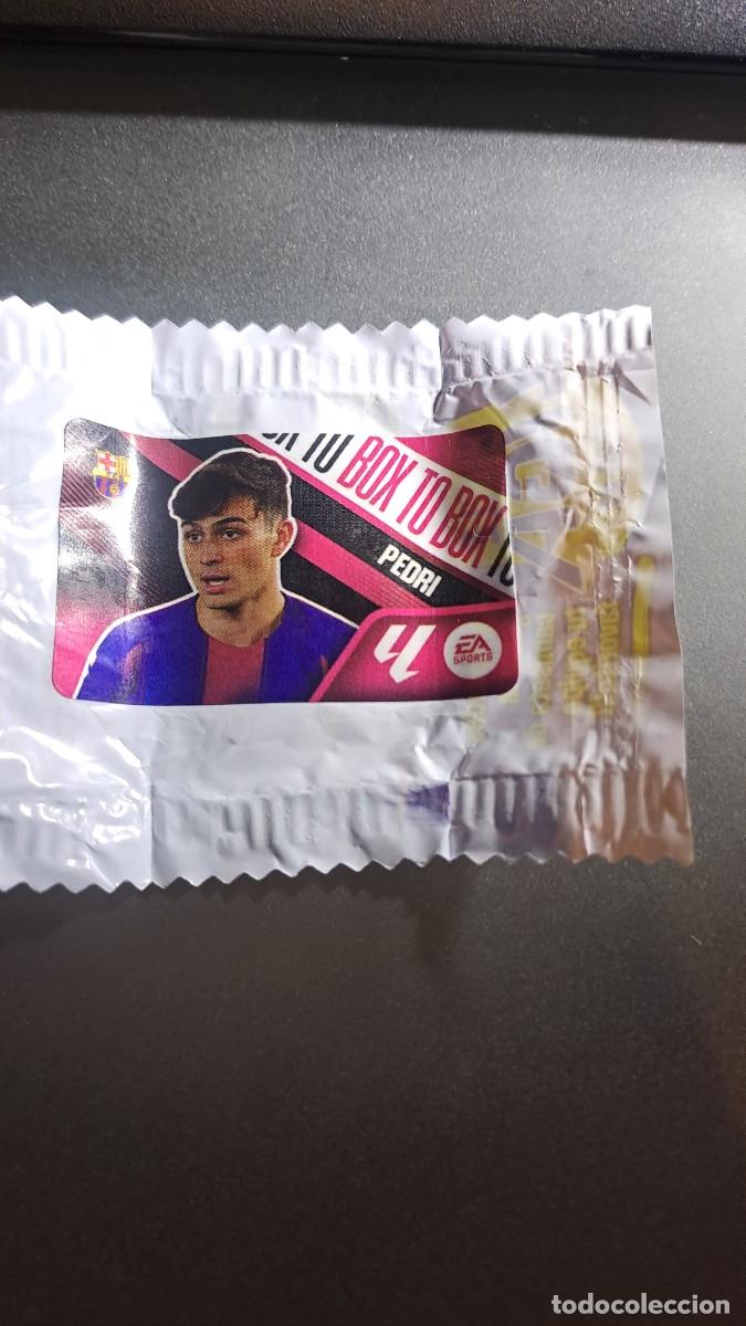 Coleccionismo cromos antiguos: CROMO PEDRI BOX TO BOX BARCELONA CHICLE LIGA 2026 2027 26 27 ESTE PANINI NUNCA PEGADO