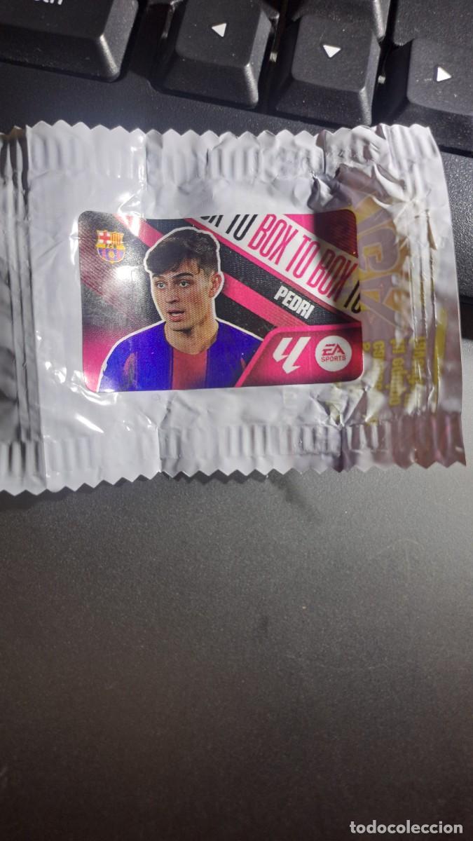 Coleccionismo cromos antiguos: CROMO PEDRI BOX TO BOX BARCELONA CHICLE LIGA 2026 2027 26 27 ESTE PANINI NUNCA PEGADO