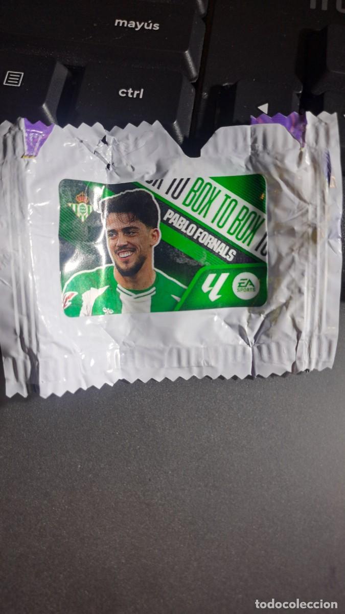 Coleccionismo cromos antiguos: CROMO PABLO FORNALS BOX TO BOX BETIS CHICLE LIGA 2026 2027 26 27 ESTE PANINI NUNCA PEGADO