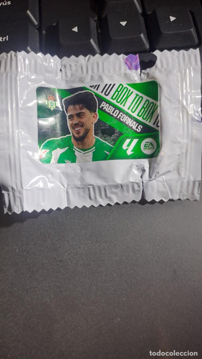Coleccionismo cromos antiguos: CROMO PABLO FORNALS BOX TO BOX BETIS CHICLE LIGA 2026 2027 26 27 ESTE PANINI NUNCA PEGADO