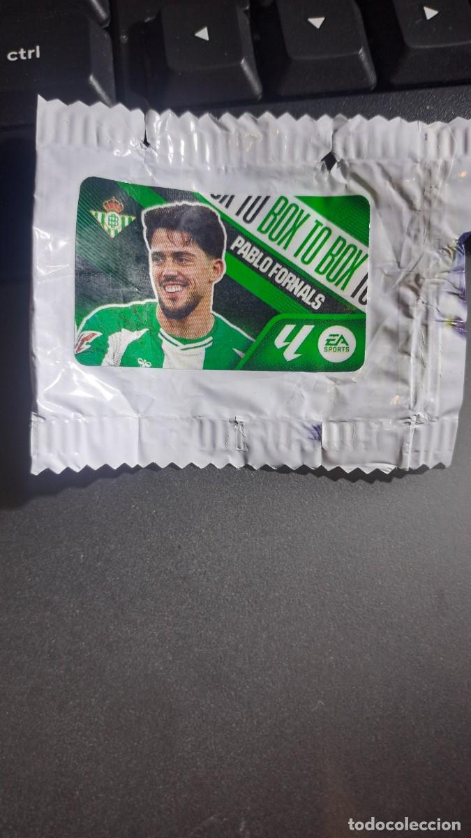 Coleccionismo cromos antiguos: CROMO PABLO FORNALS BOX TO BOX BETIS CHICLE LIGA 2026 2027 26 27 ESTE PANINI NUNCA PEGADO