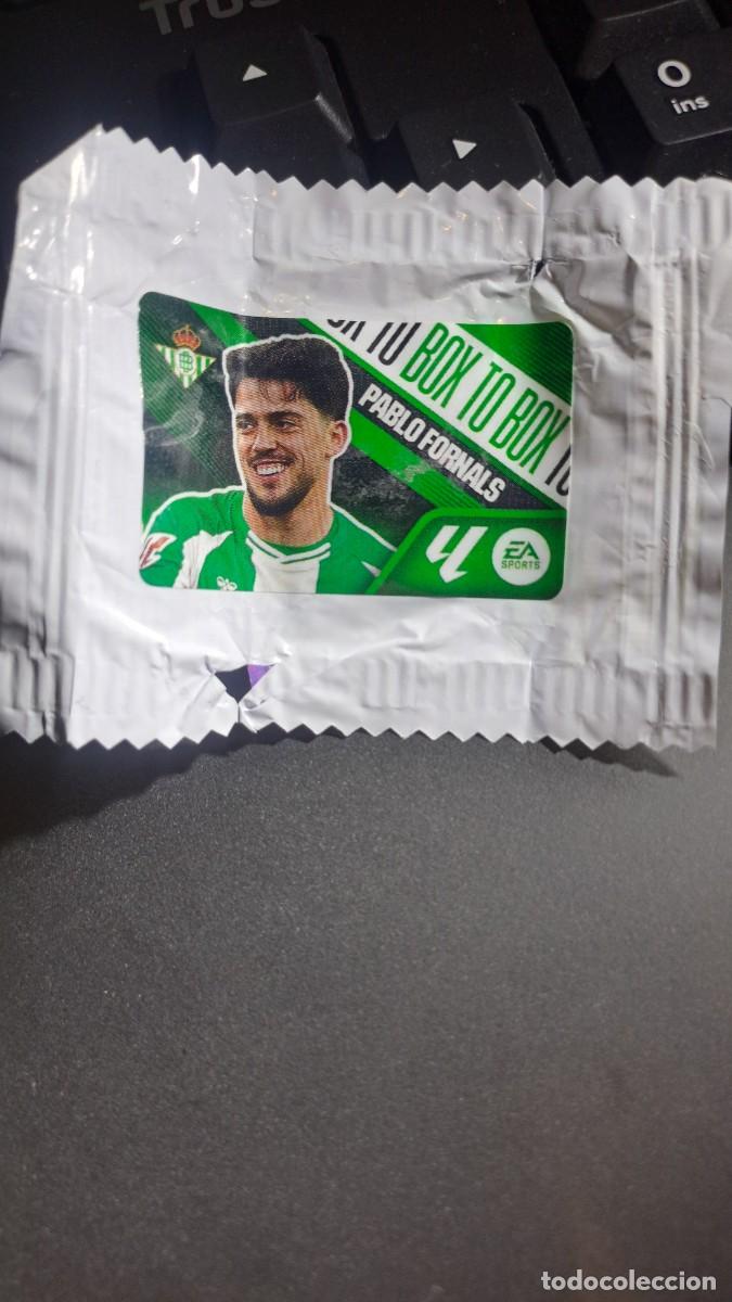 Coleccionismo cromos antiguos: CROMO PABLO FORNALS BOX TO BOX BETIS CHICLE LIGA 2026 2027 26 27 ESTE PANINI NUNCA PEGADO