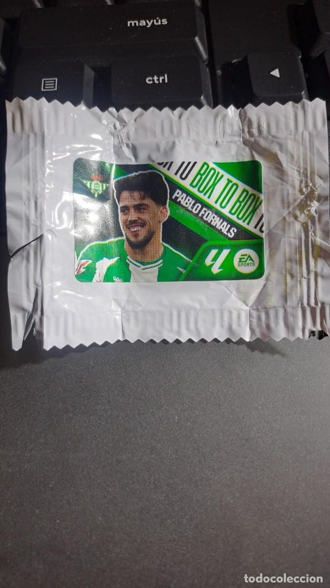 Coleccionismo cromos antiguos: CROMO PABLO FORNALS BOX TO BOX BETIS CHICLE LIGA 2026 2027 26 27 ESTE PANINI NUNCA PEGADO