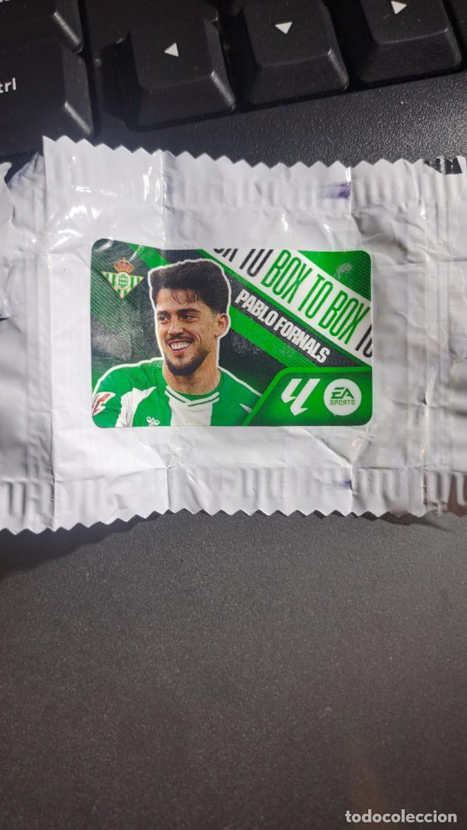 Coleccionismo cromos antiguos: CROMO PABLO FORNALS BOX TO BOX BETIS CHICLE LIGA 2026 2027 26 27 ESTE PANINI NUNCA PEGADO
