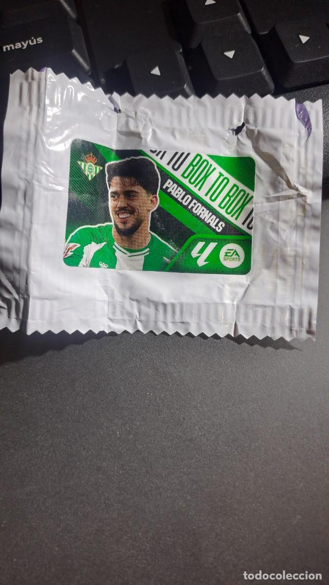 Coleccionismo cromos antiguos: CROMO PABLO FORNALS BOX TO BOX BETIS CHICLE LIGA 2026 2027 26 27 ESTE PANINI NUNCA PEGADO
