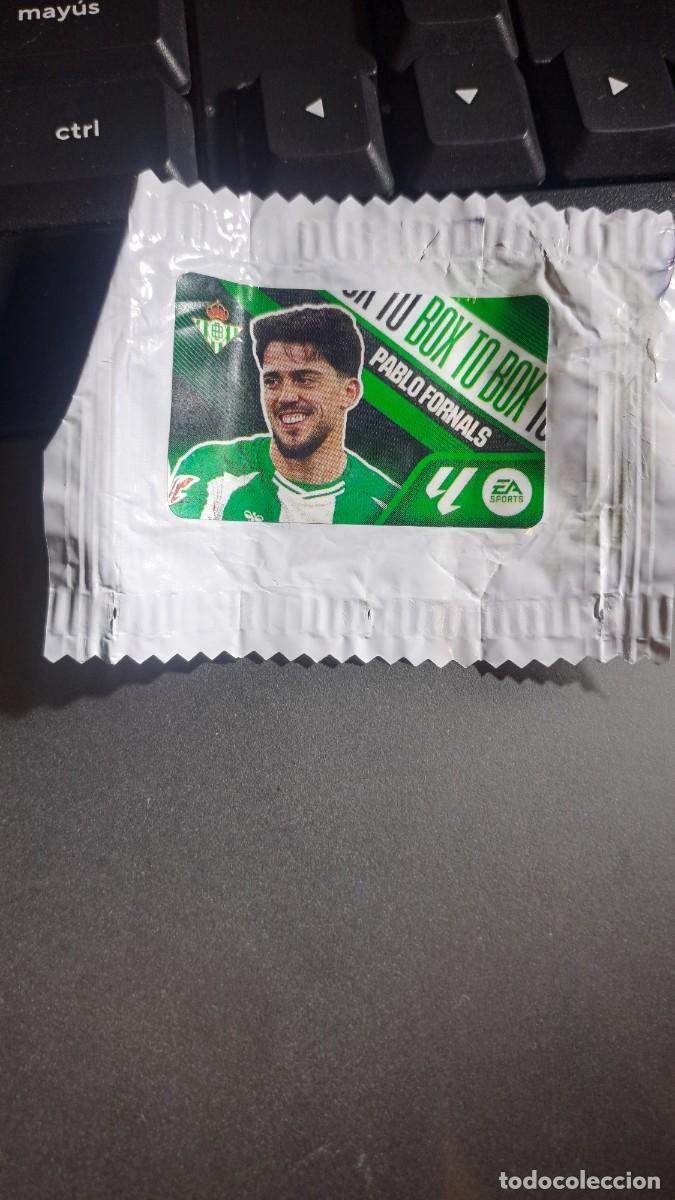 Coleccionismo cromos antiguos: CROMO PABLO FORNALS BOX TO BOX BETIS CHICLE LIGA 2026 2027 26 27 ESTE PANINI NUNCA PEGADO