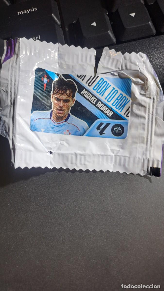 Coleccionismo cromos antiguos: CROMO MIGUEL ROMAN BOX TO BOX CELTA DE VIGO CHICLE LIGA 2026 2027 26 27 ESTE PANINI NUNCA PEGADO