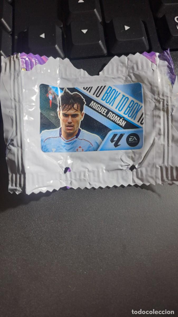 Coleccionismo cromos antiguos: CROMO MIGUEL ROMAN BOX TO BOX CELTA DE VIGO CHICLE LIGA 2026 2027 26 27 ESTE PANINI NUNCA PEGADO