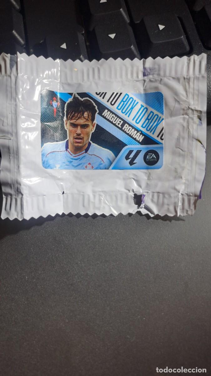 Coleccionismo cromos antiguos: CROMO MIGUEL ROMAN BOX TO BOX CELTA DE VIGO CHICLE LIGA 2026 2027 26 27 ESTE PANINI NUNCA PEGADO