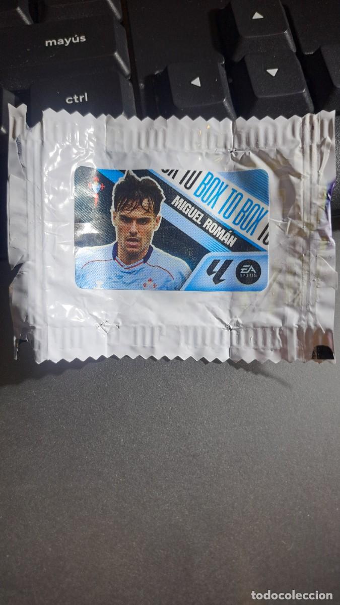 Coleccionismo cromos antiguos: CROMO MIGUEL ROMAN BOX TO BOX CELTA DE VIGO CHICLE LIGA 2026 2027 26 27 ESTE PANINI NUNCA PEGADO