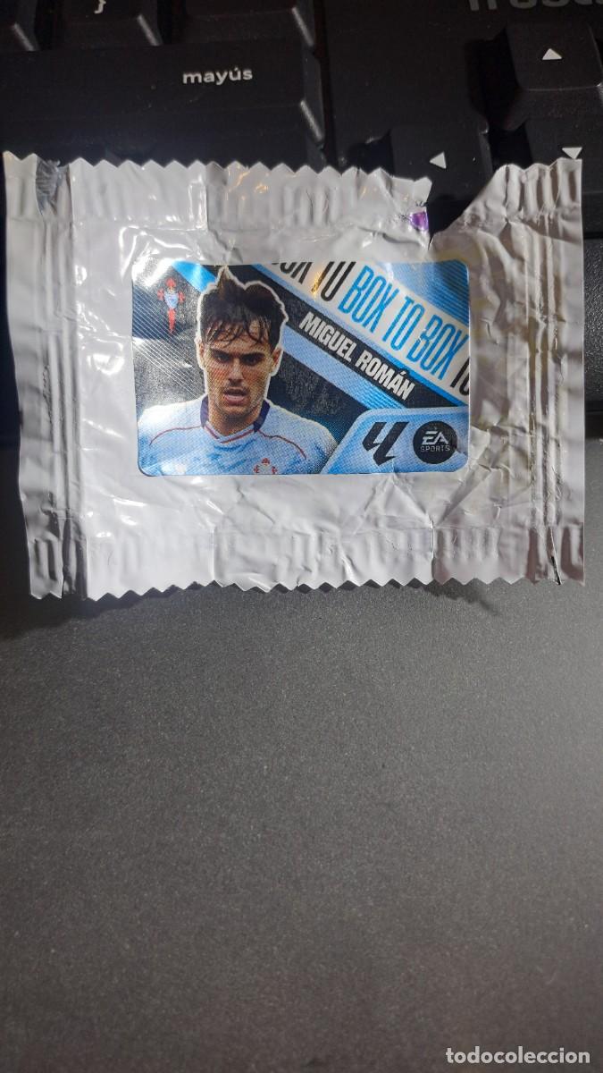 Collectable Antique Stickers: CROMO MIGUEL ROMAN BOX TO BOX CELTA DE VIGO CHICLE LIGA 2026 2027 26 27 ESTE PANINI NUNCA PEGADO