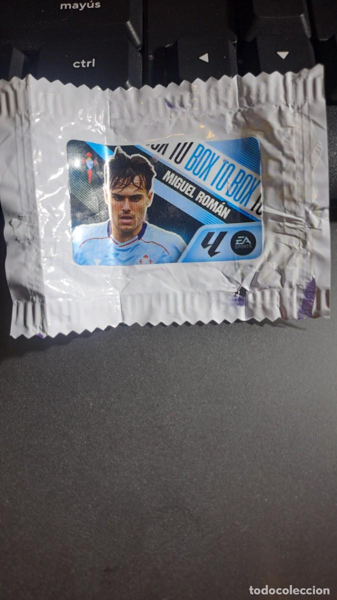Coleccionismo cromos antiguos: CROMO MIGUEL ROMAN BOX TO BOX CELTA DE VIGO CHICLE LIGA 2026 2027 26 27 ESTE PANINI NUNCA PEGADO