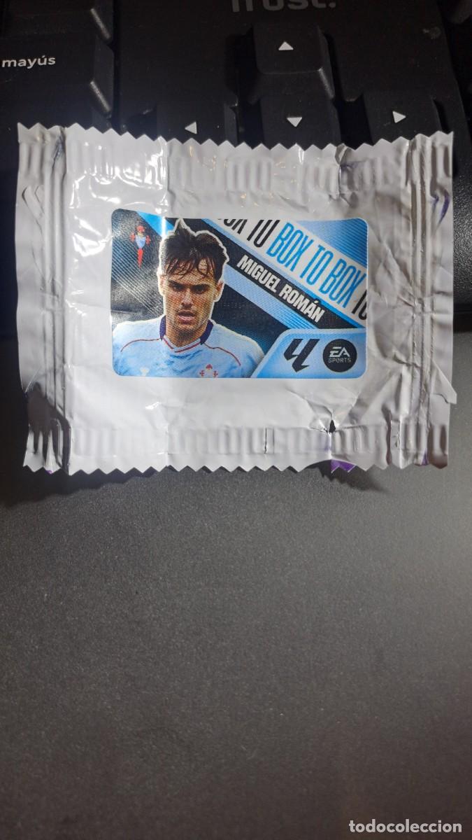 Coleccionismo cromos antiguos: CROMO MIGUEL ROMAN BOX TO BOX CELTA DE VIGO CHICLE LIGA 2026 2027 26 27 ESTE PANINI NUNCA PEGADO