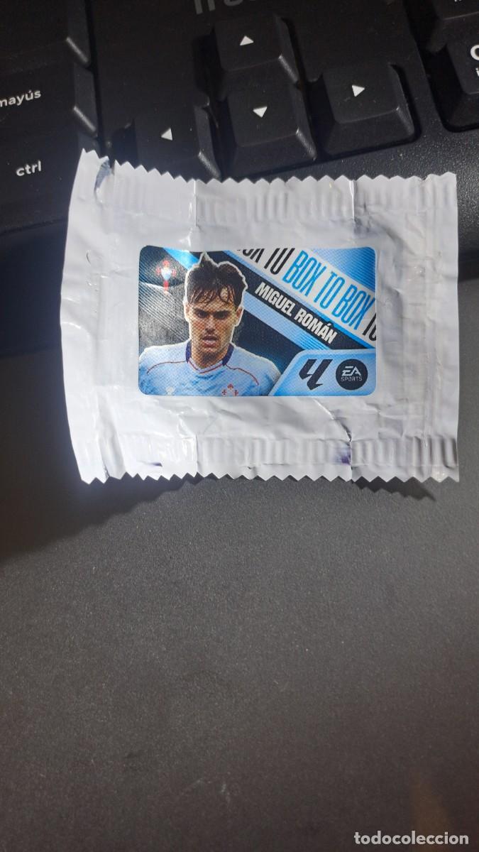 Coleccionismo cromos antiguos: CROMO MIGUEL ROMAN BOX TO BOX CELTA DE VIGO CHICLE LIGA 2026 2027 26 27 ESTE PANINI NUNCA PEGADO