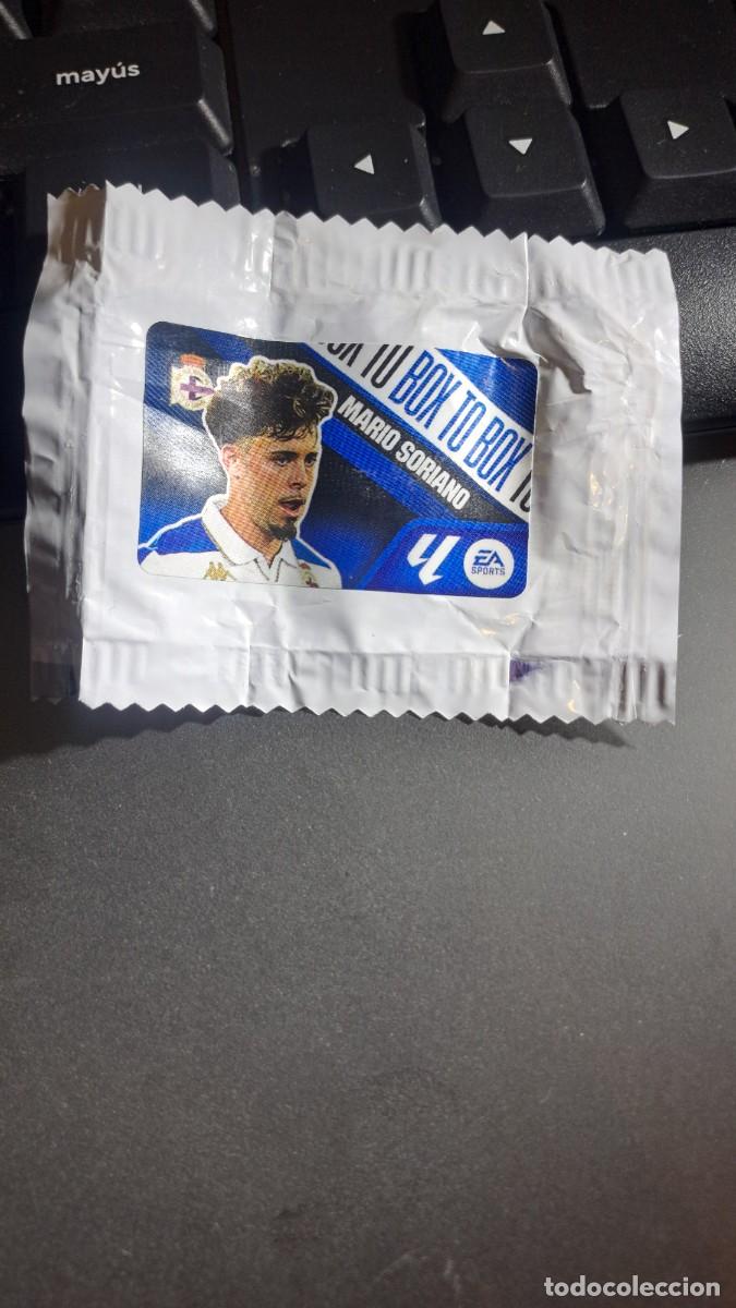 Collectable Antique Stickers: CROMO MARIO SORIANO BOX TO BOX DEPORTIVO DE LA CORU&Ntilde;A CHICLE LIGA 2026 2027 26 27 ESTE PANINI NUNCA