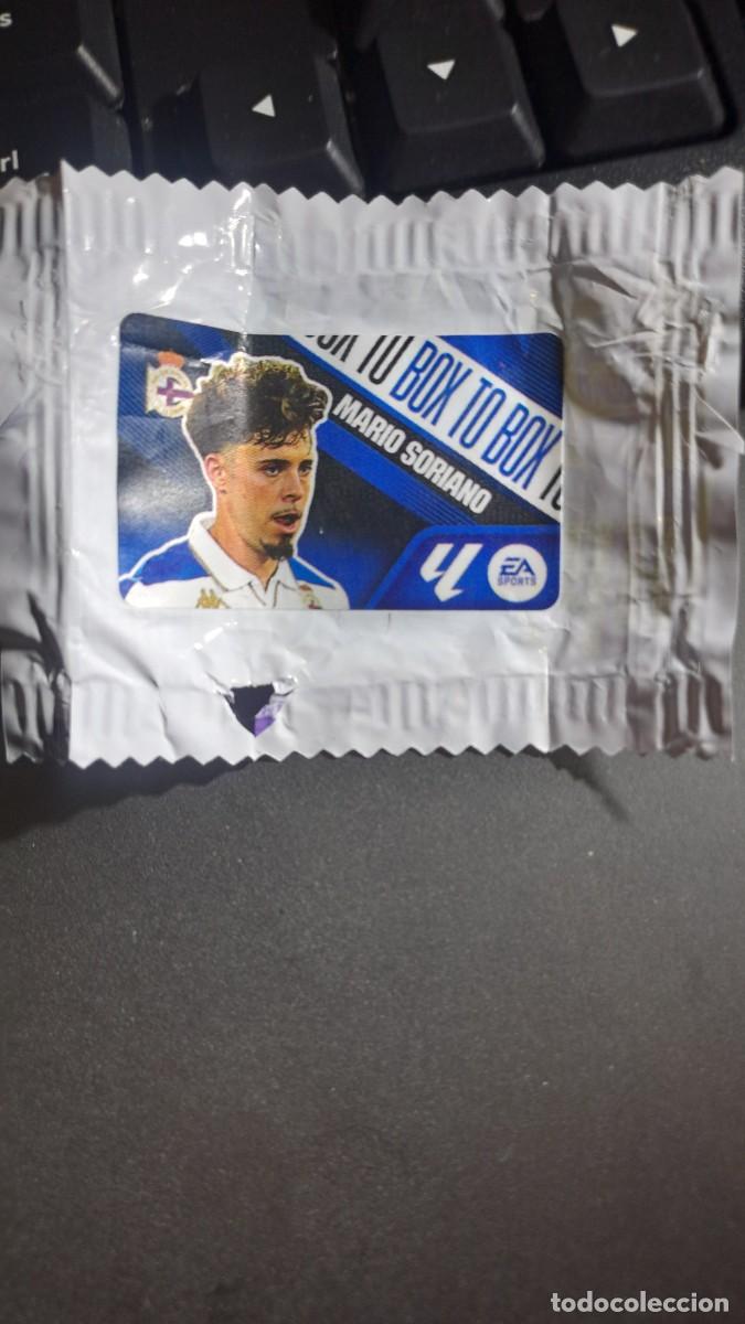 Coleccionismo cromos antiguos: CROMO MARIO SORIANO BOX TO BOX DEPORTIVO DE LA CORU&Ntilde;A CHICLE LIGA 2026 2027 26 27 ESTE PANINI NUNCA