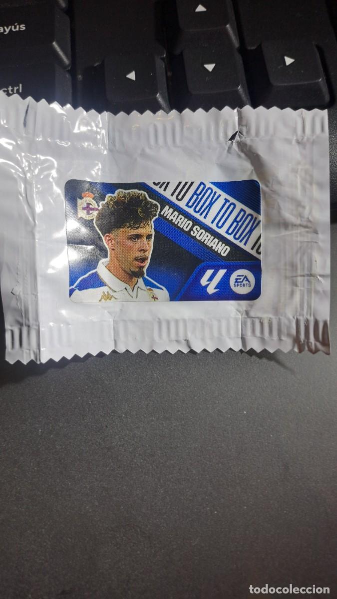 Coleccionismo cromos antiguos: CROMO MARIO SORIANO BOX TO BOX DEPORTIVO DE LA CORU&Ntilde;A CHICLE LIGA 2026 2027 26 27 ESTE PANINI NUNCA