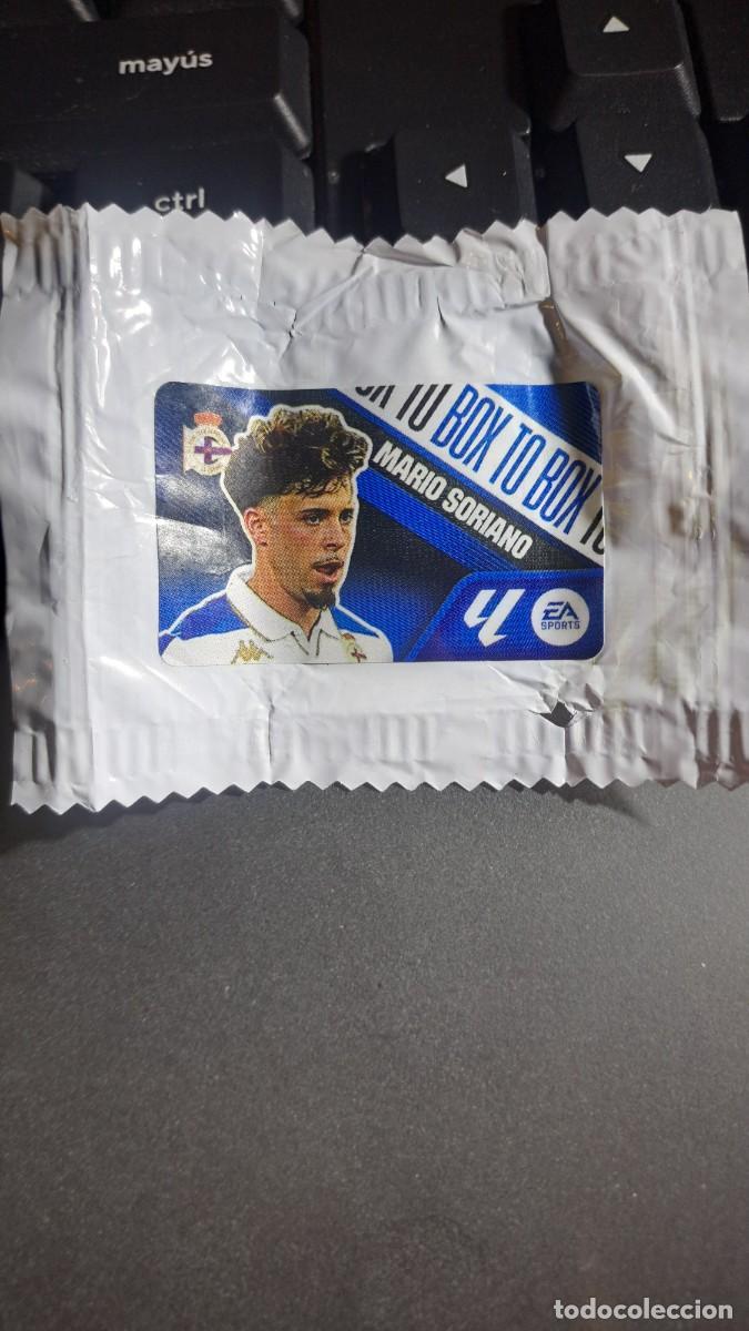 Collectable Antique Stickers: CROMO MARIO SORIANO BOX TO BOX DEPORTIVO DE LA CORU&Ntilde;A CHICLE LIGA 2026 2027 26 27 ESTE PANINI NUNCA