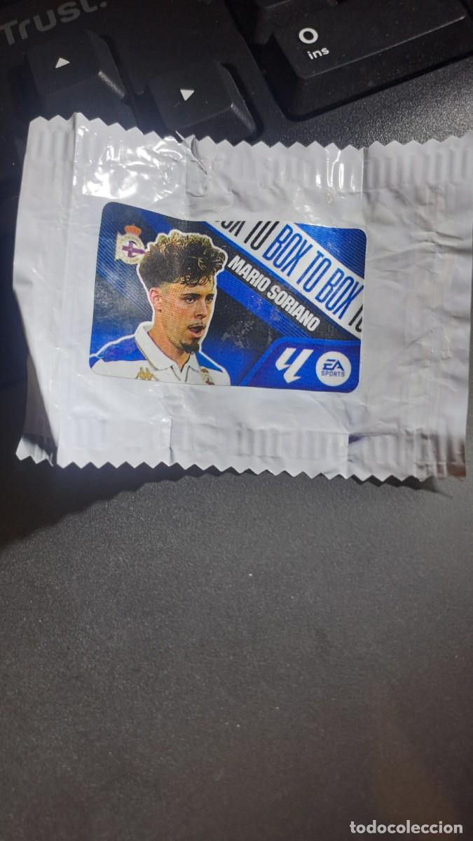 Collectable Antique Stickers: CROMO MARIO SORIANO BOX TO BOX DEPORTIVO DE LA CORU&Ntilde;A CHICLE LIGA 2026 2027 26 27 ESTE PANINI NUNCA