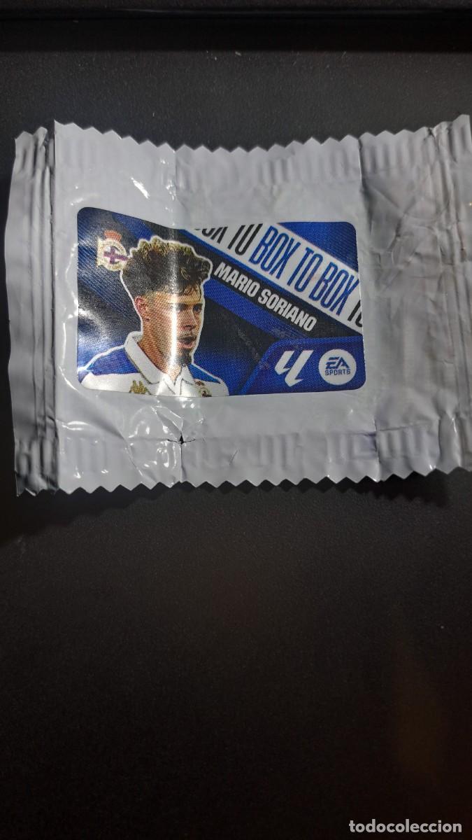 Coleccionismo cromos antiguos: CROMO MARIO SORIANO BOX TO BOX DEPORTIVO DE LA CORU&Ntilde;A CHICLE LIGA 2026 2027 26 27 ESTE PANINI NUNCA
