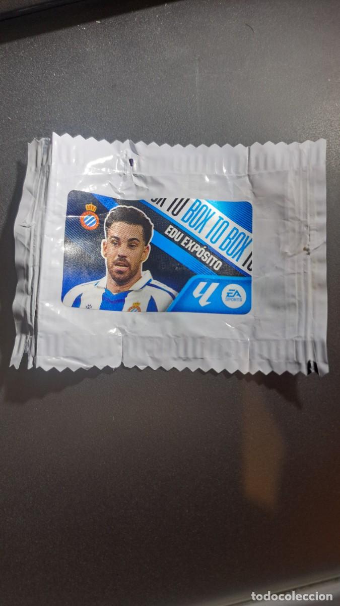 Collectionnisme Cartes &agrave; collectionner anciennes: CROMO EDU EXPOSITO BOX TO BOX ESPANYOL CHICLE LIGA 2026 2027 26 27 ESTE PANINI NUNCA PEGADO