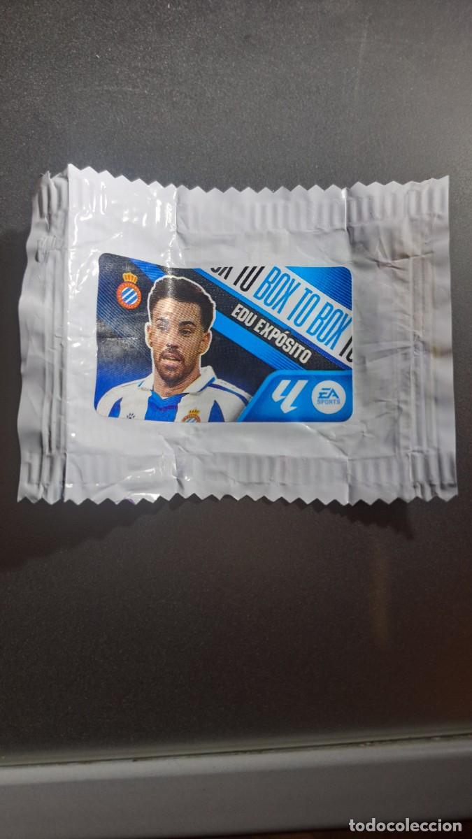 Colecionismo Cromos antigos: CROMO EDU EXPOSITO BOX TO BOX ESPANYOL CHICLE LIGA 2026 2027 26 27 ESTE PANINI NUNCA PEGADO