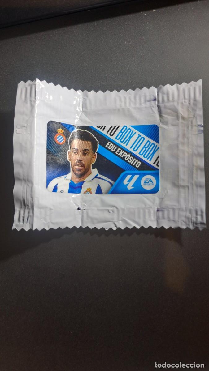 Coleccionismo cromos antiguos: CROMO EDU EXPOSITO BOX TO BOX ESPANYOL CHICLE LIGA 2026 2027 26 27 ESTE PANINI NUNCA PEGADO