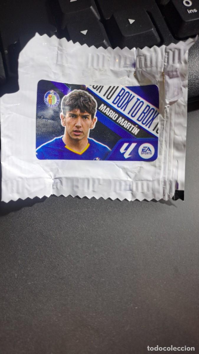 Coleccionismo cromos antiguos: CROMO MARIO MARTIN BOX TO BOX GETAFE CHICLE LIGA 2026 2027 26 27 ESTE PANINI NUNCA PEGADO