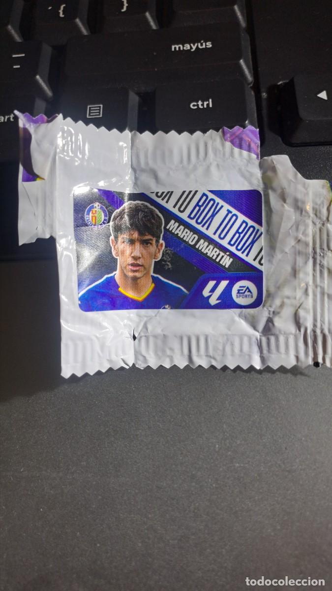 Coleccionismo cromos antiguos: CROMO MARIO MARTIN BOX TO BOX GETAFE CHICLE LIGA 2026 2027 26 27 ESTE PANINI NUNCA PEGADO