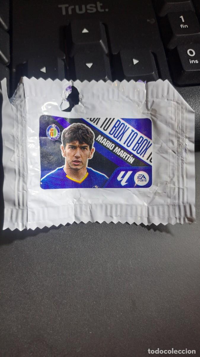 Coleccionismo cromos antiguos: CROMO MARIO MARTIN BOX TO BOX GETAFE CHICLE LIGA 2026 2027 26 27 ESTE PANINI NUNCA PEGADO