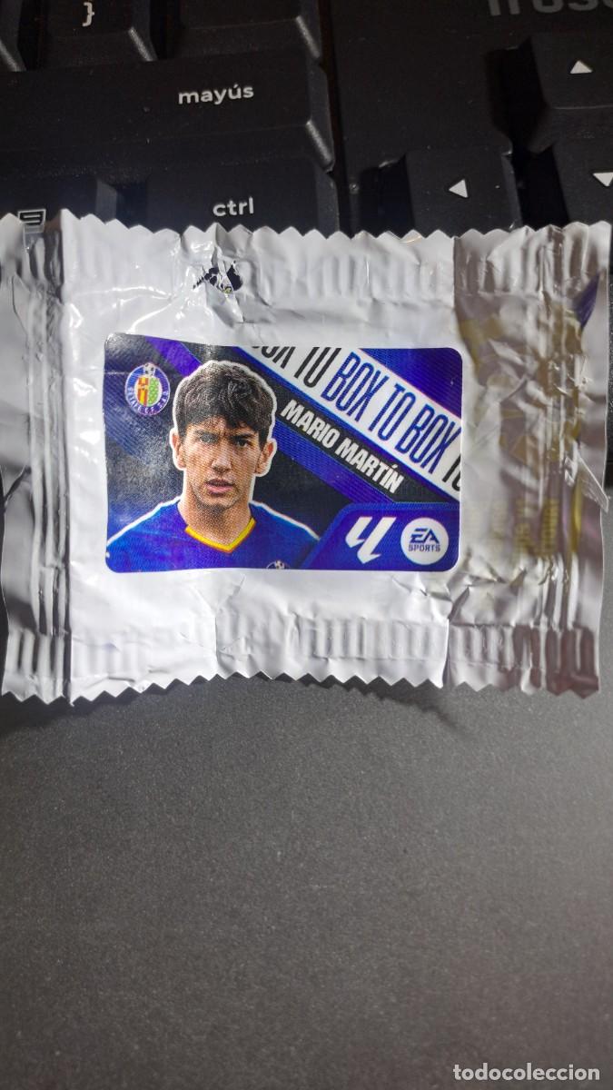 Coleccionismo cromos antiguos: CROMO MARIO MARTIN BOX TO BOX GETAFE CHICLE LIGA 2026 2027 26 27 ESTE PANINI NUNCA PEGADO
