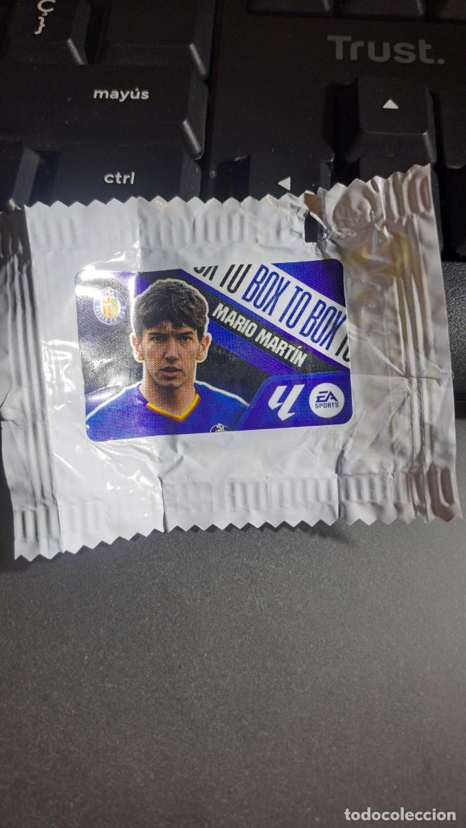 Coleccionismo cromos antiguos: CROMO MARIO MARTIN BOX TO BOX GETAFE CHICLE LIGA 2026 2027 26 27 ESTE PANINI NUNCA PEGADO