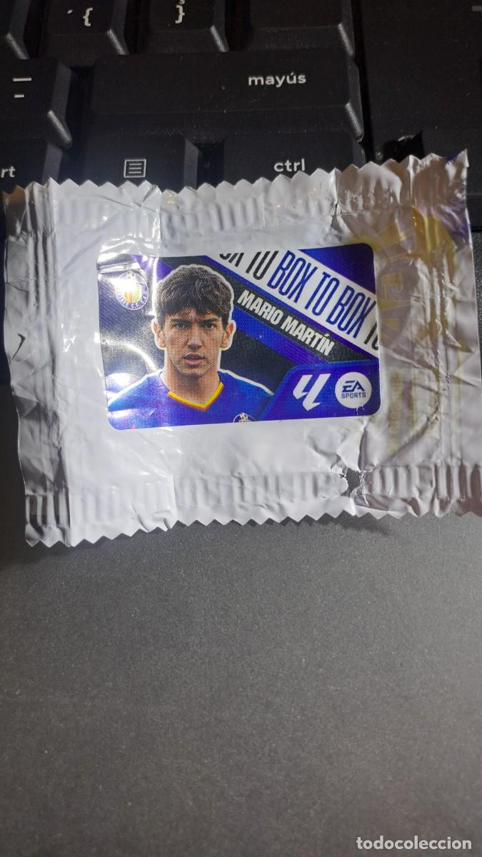 Coleccionismo cromos antiguos: CROMO MARIO MARTIN BOX TO BOX GETAFE CHICLE LIGA 2026 2027 26 27 ESTE PANINI NUNCA PEGADO