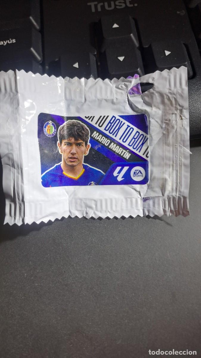 Coleccionismo cromos antiguos: CROMO MARIO MARTIN BOX TO BOX GETAFE CHICLE LIGA 2026 2027 26 27 ESTE PANINI NUNCA PEGADO