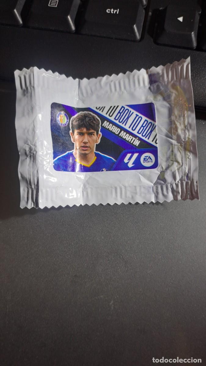 Coleccionismo cromos antiguos: CROMO MARIO MARTIN BOX TO BOX GETAFE CHICLE LIGA 2026 2027 26 27 ESTE PANINI NUNCA PEGADO