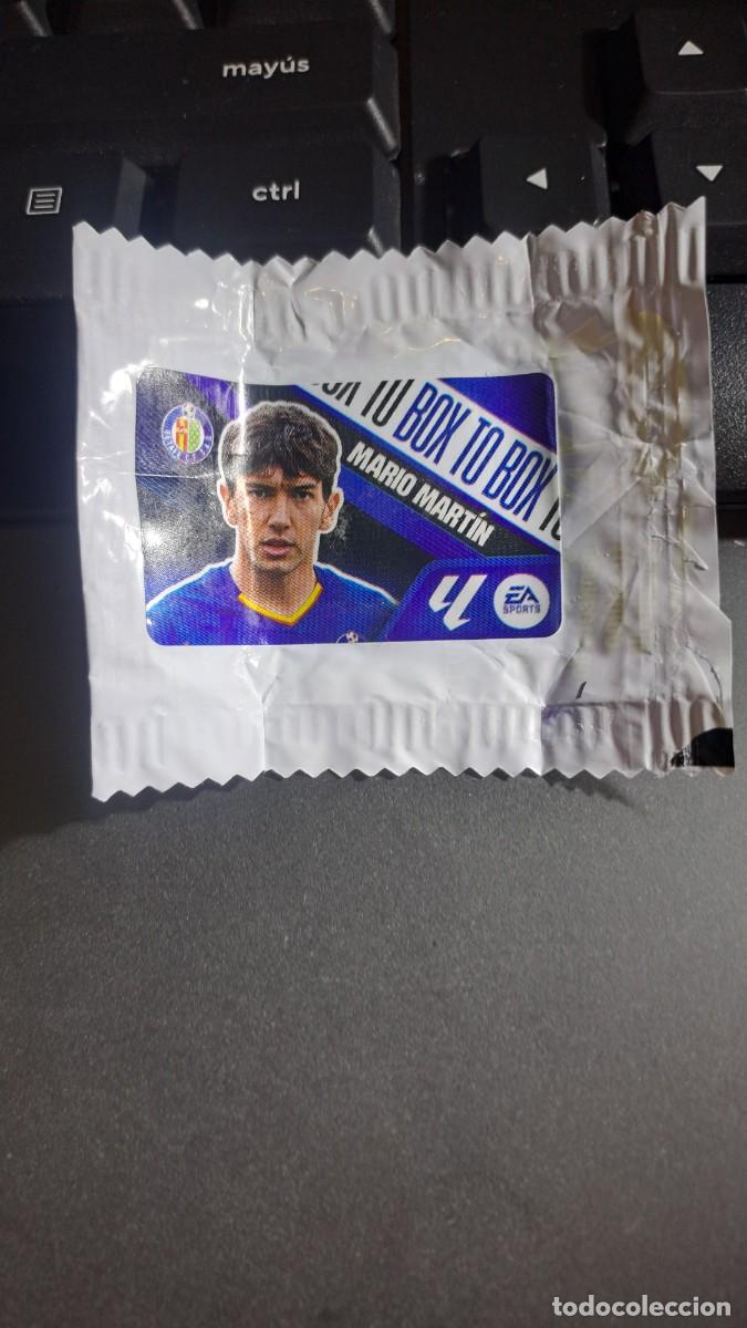Coleccionismo cromos antiguos: CROMO MARIO MARTIN BOX TO BOX GETAFE CHICLE LIGA 2026 2027 26 27 ESTE PANINI NUNCA PEGADO