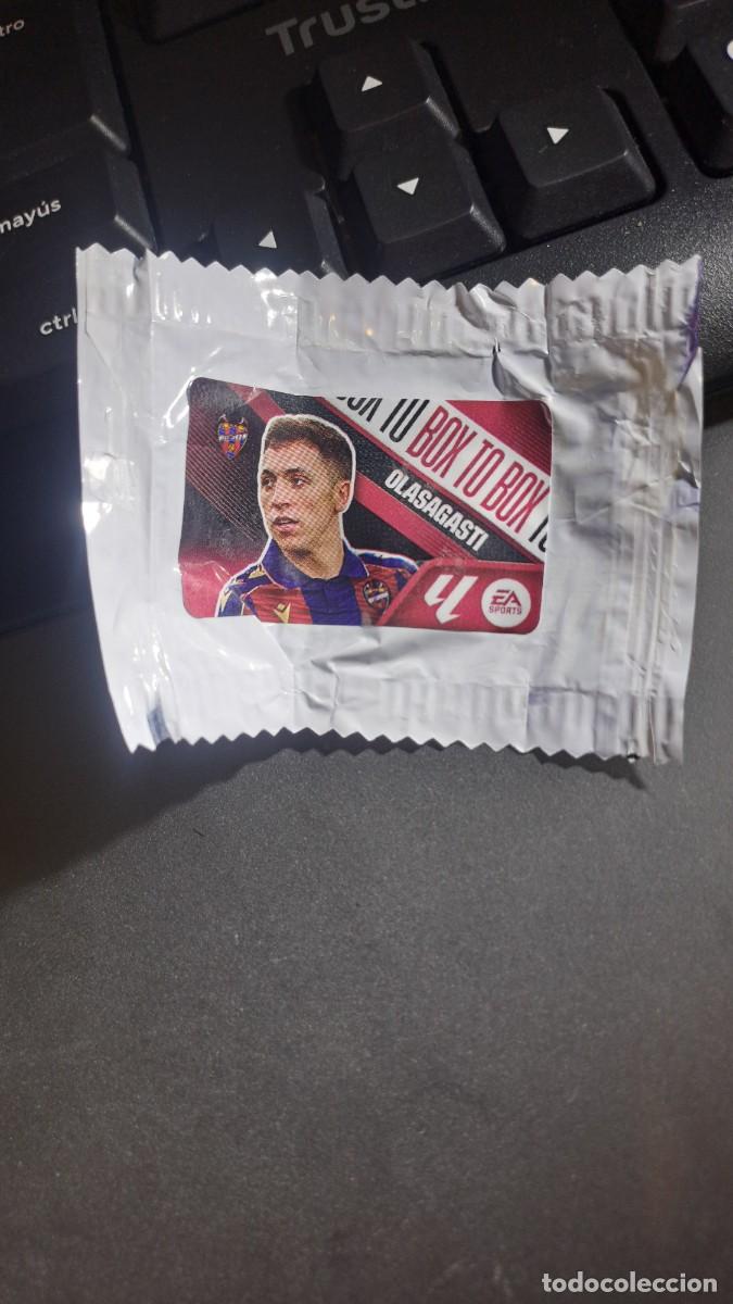 Coleccionismo cromos antiguos: CROMO OLASAGASTI BOX TO BOX LEVANTE CHICLE LIGA 2026 2027 26 27 ESTE PANINI NUNCA PEGADO