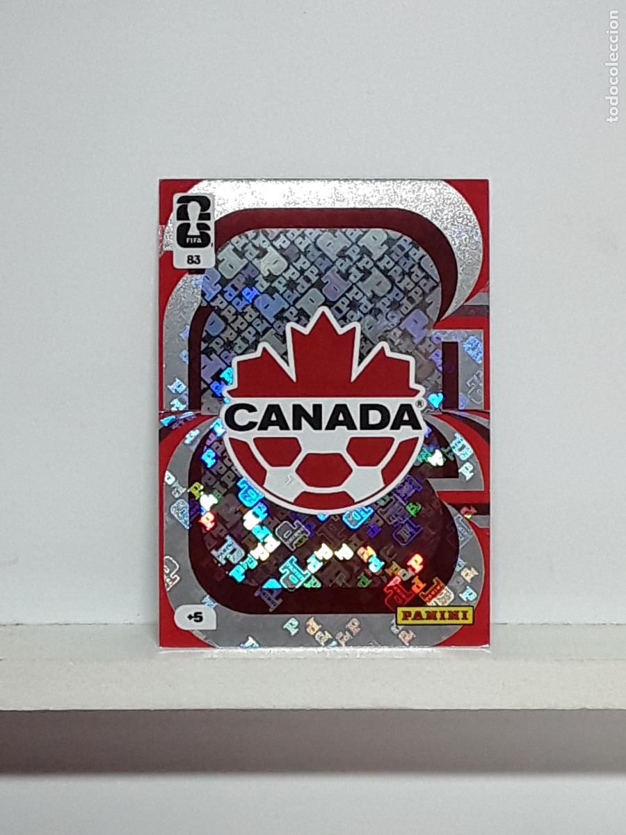 Coleccionismo cromos antiguos: ADRENALYN MUNDIAL 2026 WORLD CUP 26 ALBUM PANINI N 83 CANADA ESCUDO LOGO
