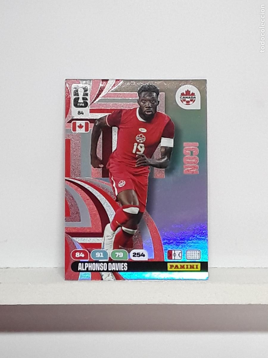 Coleccionismo cromos antiguos: ADRENALYN MUNDIAL 2026 WORLD CUP 26 ALBUM PANINI N 83 CANADA ALPHONSO DAVIES