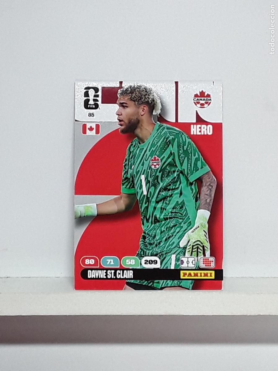 Coleccionismo cromos antiguos: ADRENALYN MUNDIAL 2026 WORLD CUP 26 ALBUM PANINI N 85 CANADA DAYNE ST. CLAIR