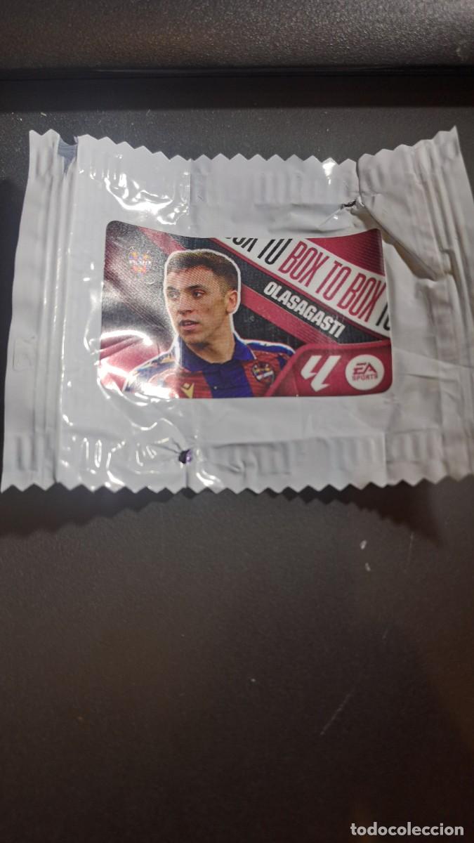 Coleccionismo cromos antiguos: CROMO OLASAGASTI BOX TO BOX LEVANTE CHICLE LIGA 2026 2027 26 27 ESTE PANINI NUNCA PEGADO