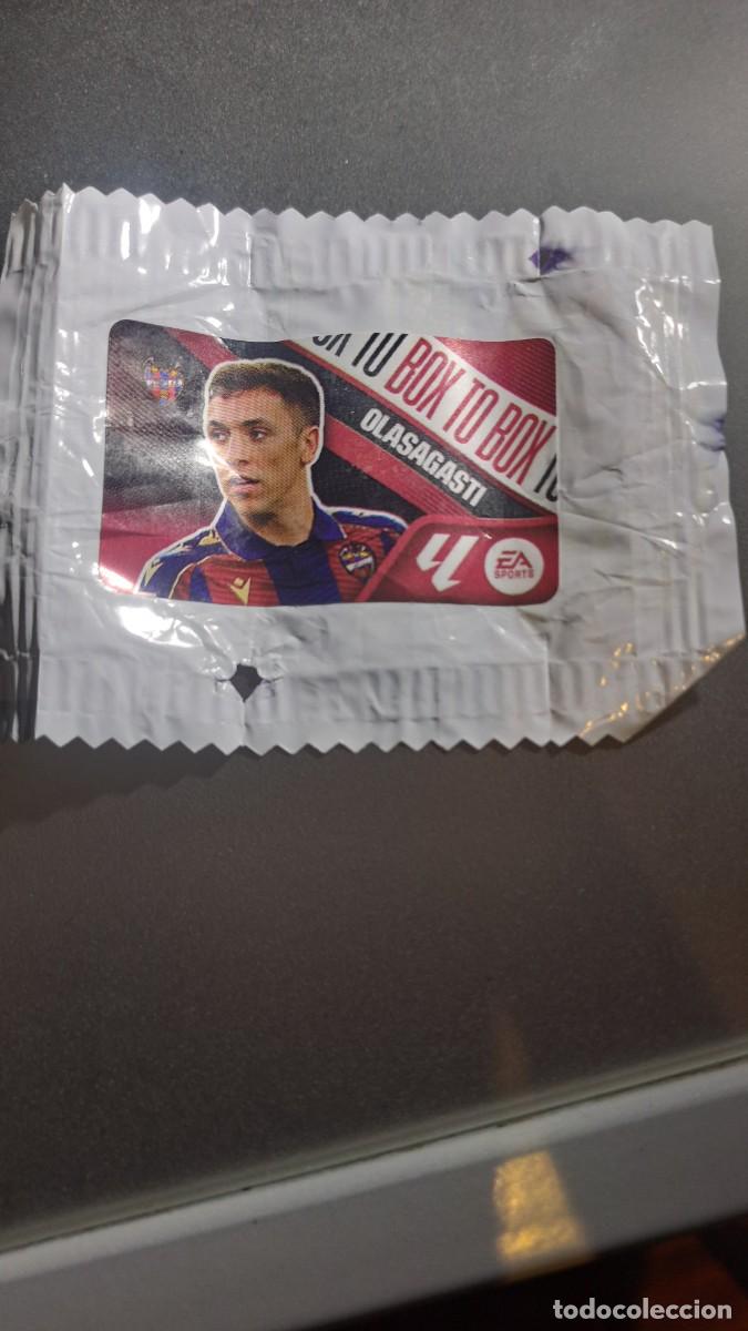 Coleccionismo cromos antiguos: CROMO OLASAGASTI BOX TO BOX LEVANTE CHICLE LIGA 2026 2027 26 27 ESTE PANINI NUNCA PEGADO